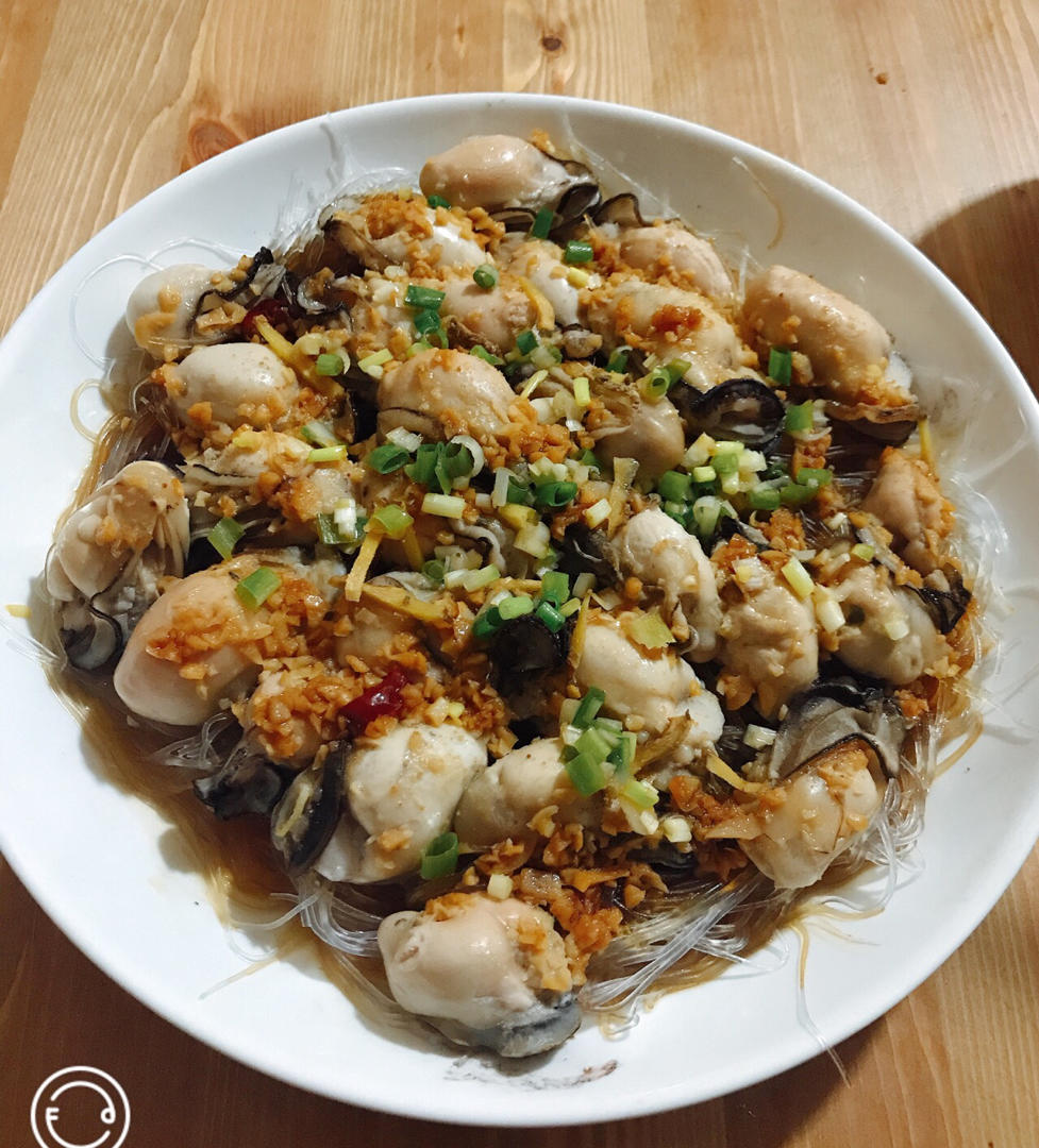 蒜蓉粉丝蒸蚝仔牡蛎肉