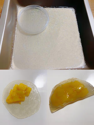水果水晶饺子，超简易的小甜品的做法 步骤4