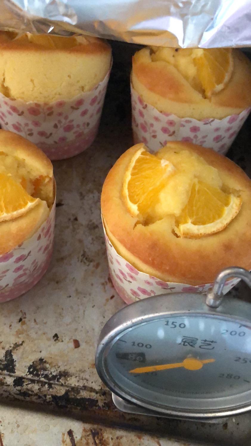 橘子麦芬蛋糕