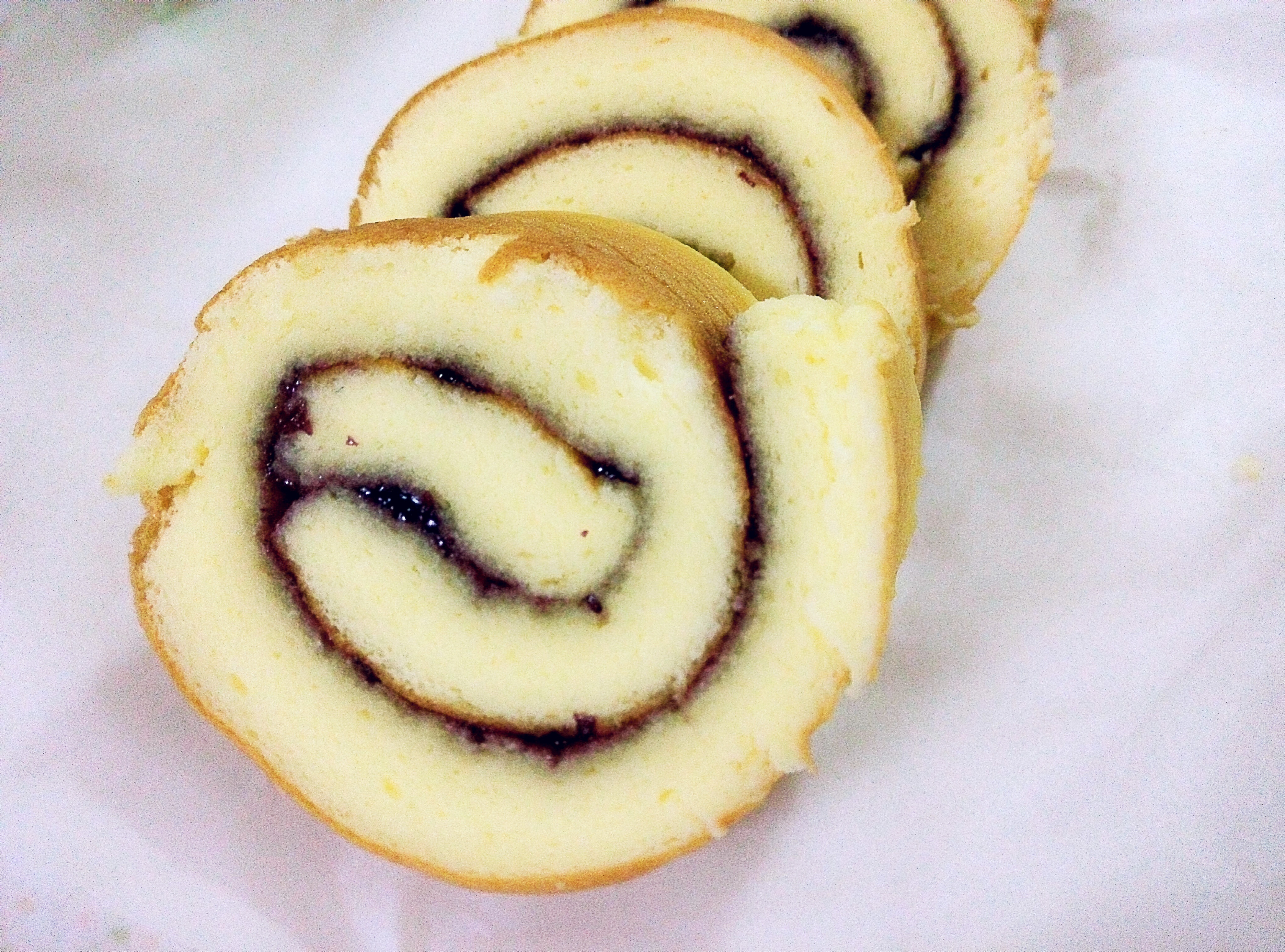 nn杨小狮做的蓝莓瑞士卷