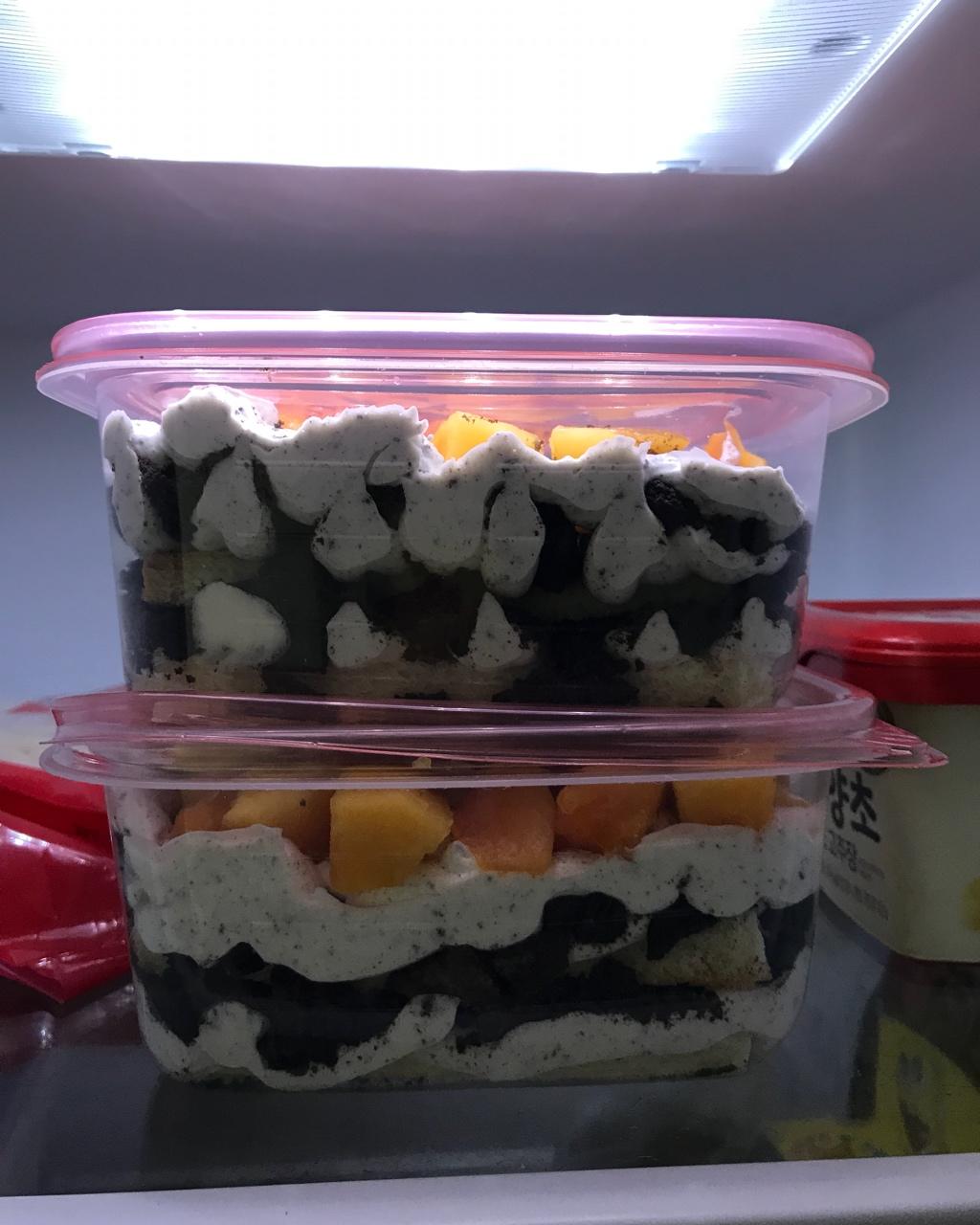 好吃到流泪的奥利奥咸奶油盒子蛋糕