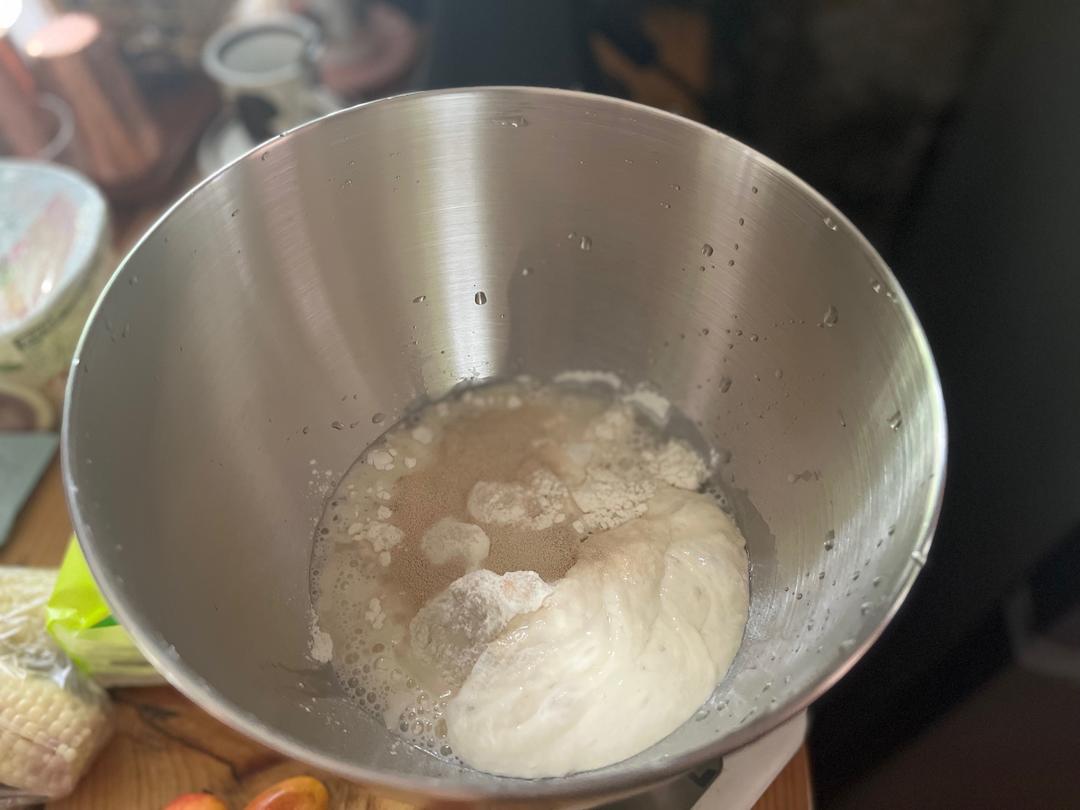 纯奶手撕吐司的做法 步骤1