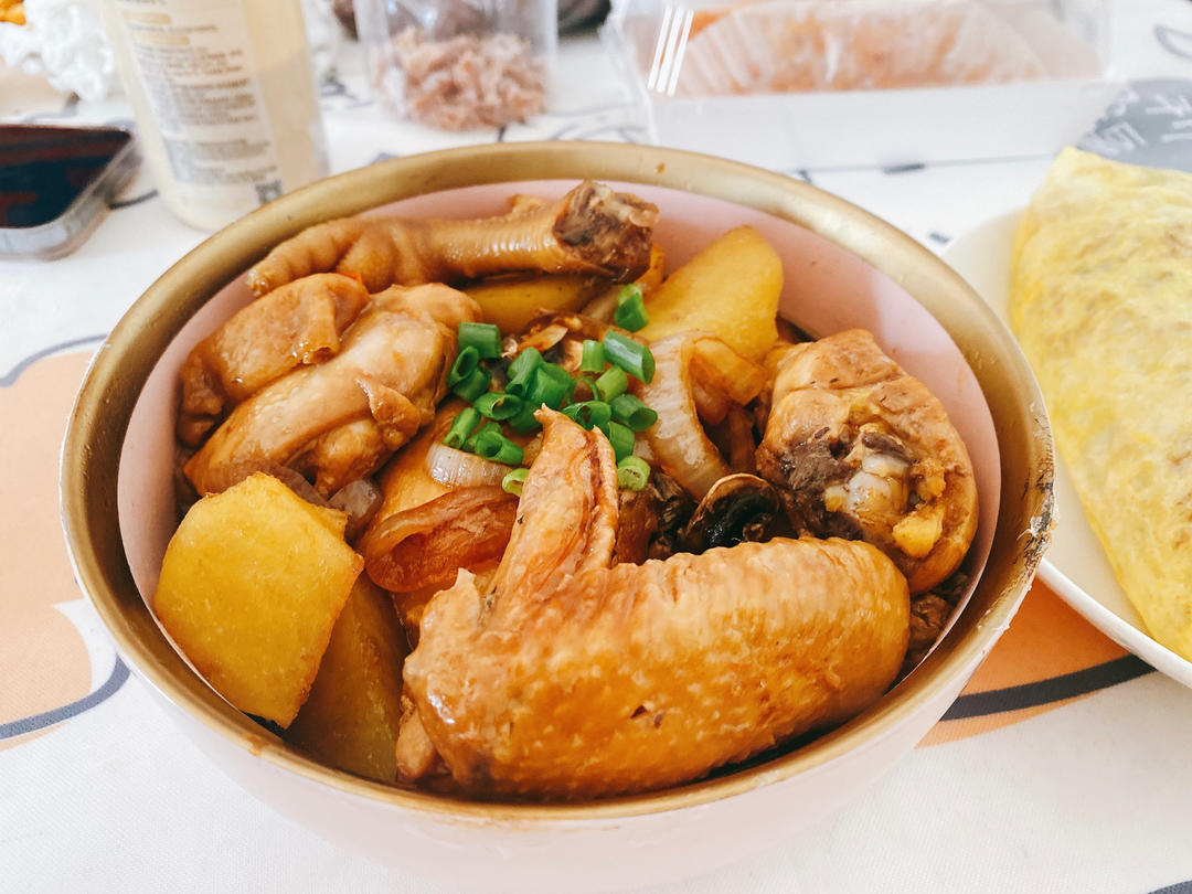 新手零失败电饭锅焖鸡，好吃到舔手指