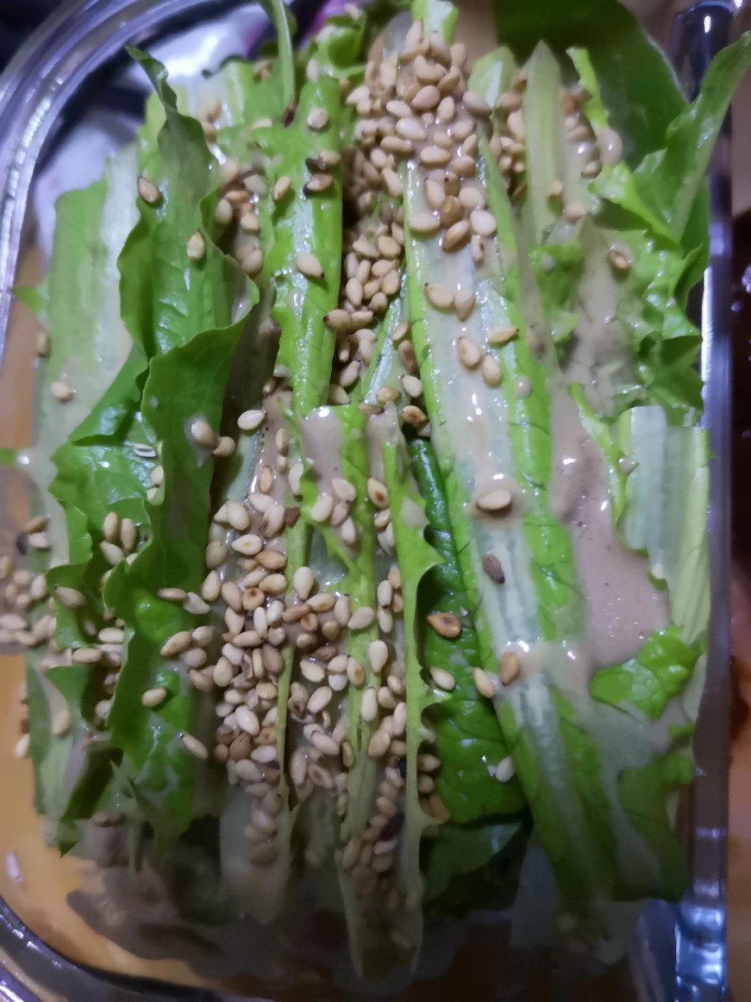 麻酱油麦菜