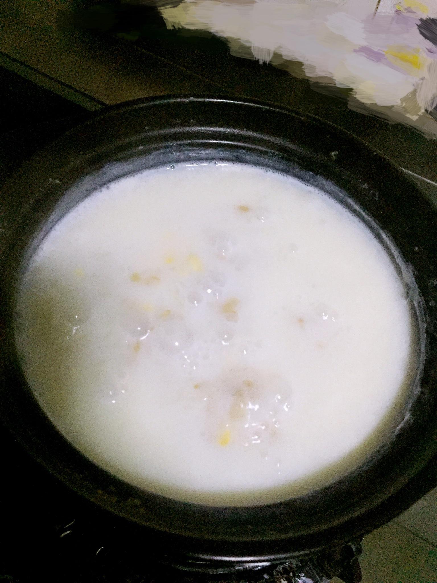 燕麦牛奶粥的做法