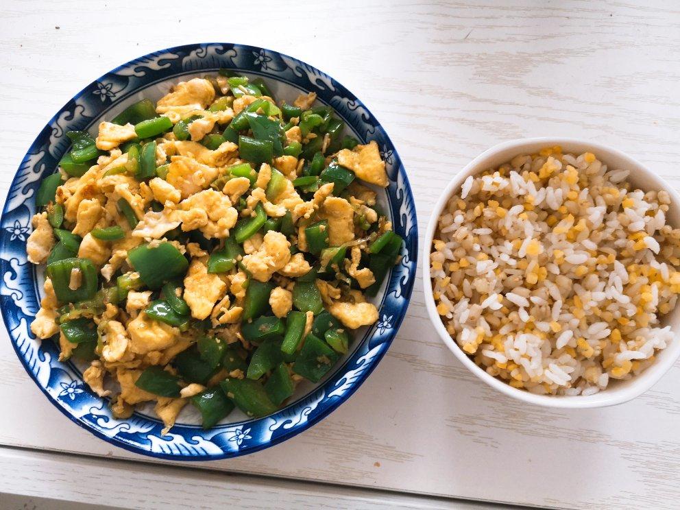 厨师长教你：“青椒炒鸡蛋”的家常做法 ,非常下饭