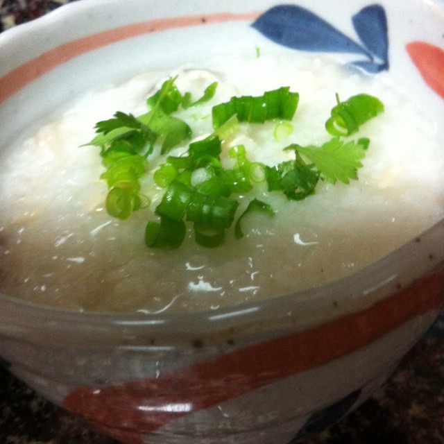 香菇鸡肉粥