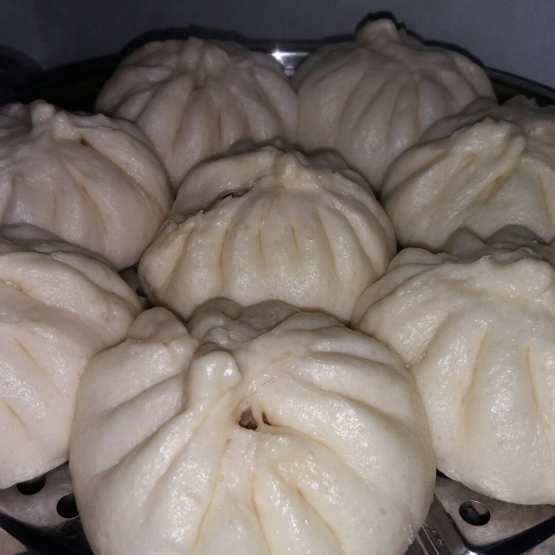 家庭手工肉馅大包子