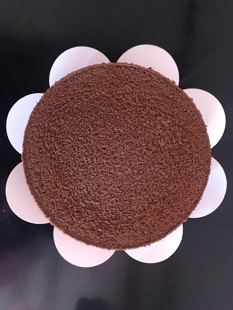 6寸可可戚风（内附8寸5蛋配方）