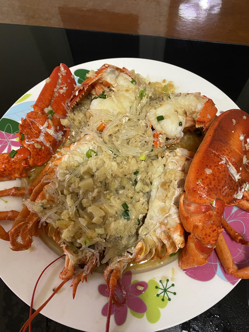 清蒸蒜茸大龙虾🦞