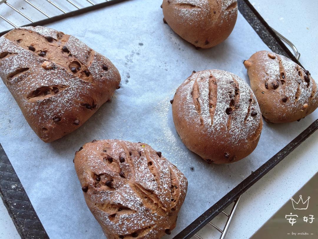 巧克力蔓越莓软欧