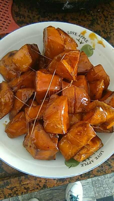 吃不够的拔丝红薯