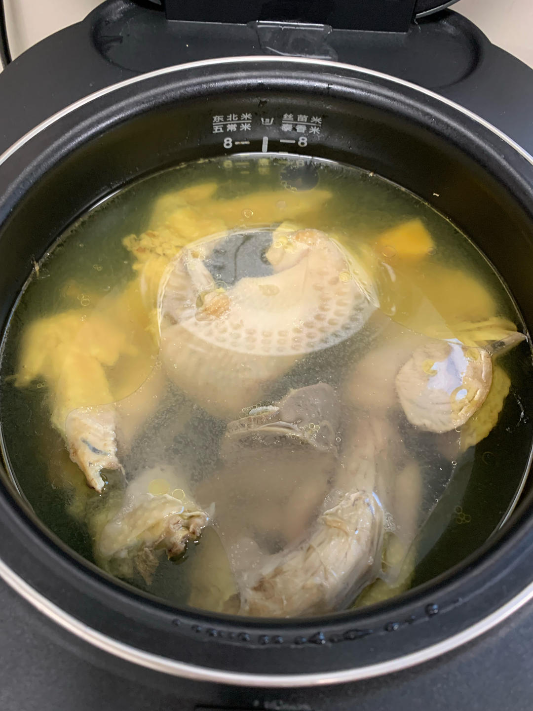 电饭锅版清炖鸡汤