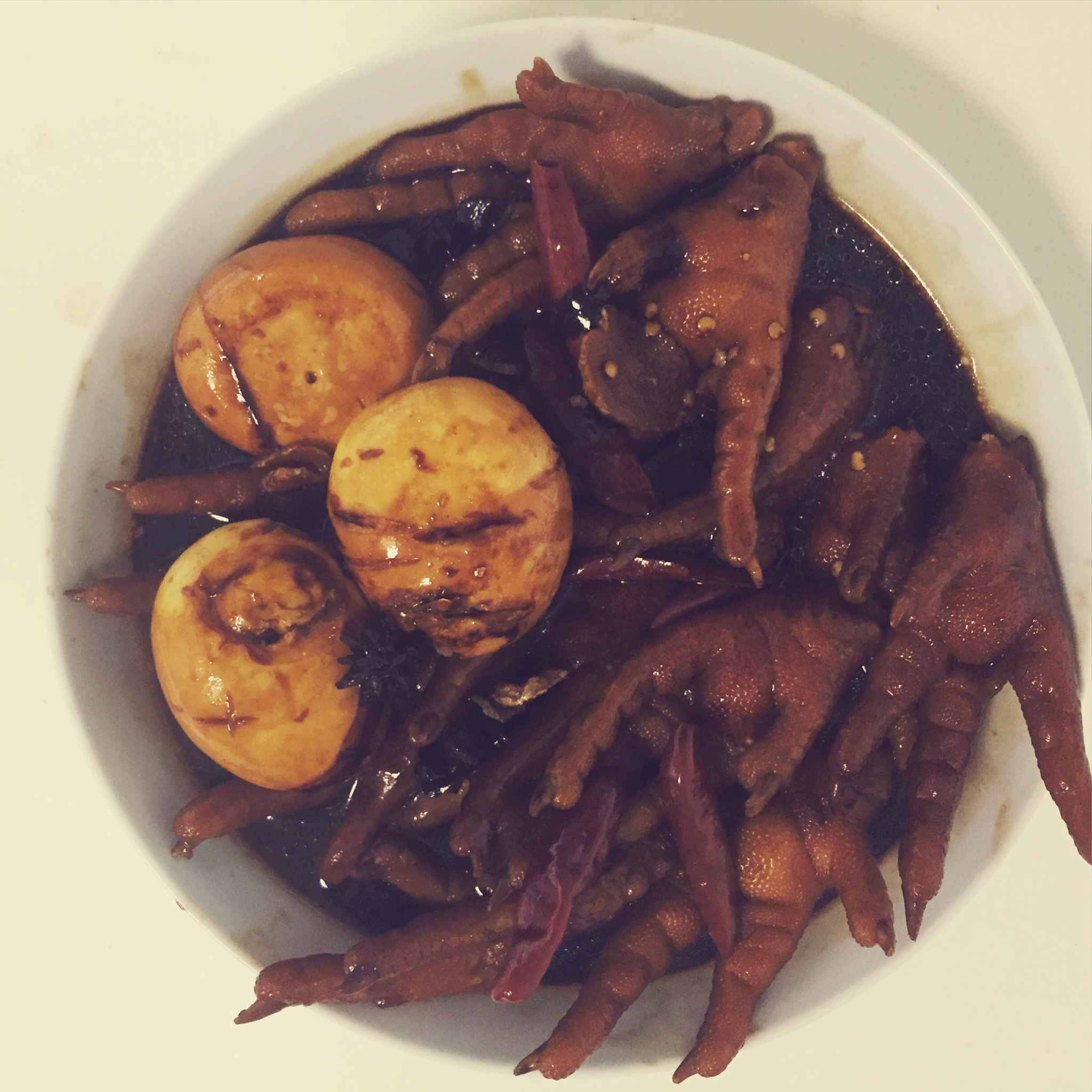 卤鸡脚