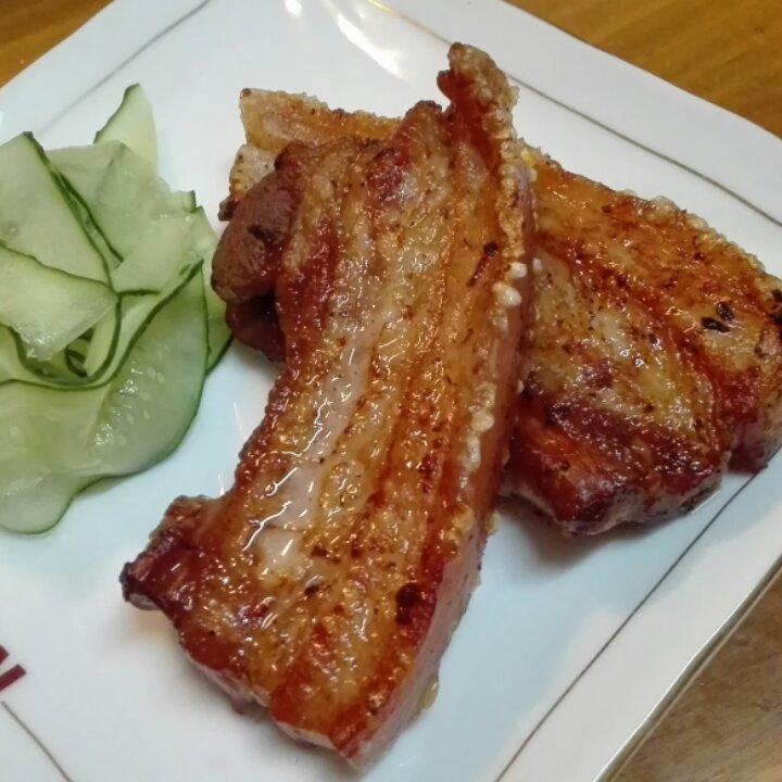 烤猪肉配欧芹酱【曼达小馆】