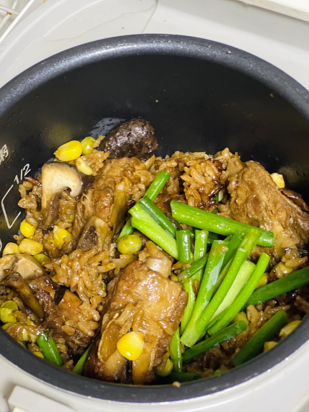 电饭锅版排骨焖饭