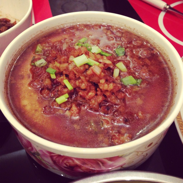肉沫豆腐蛋羹