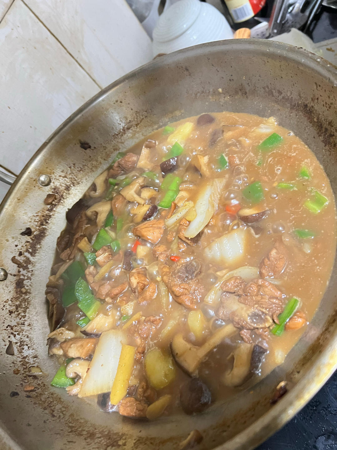 土豆黄焖鸡