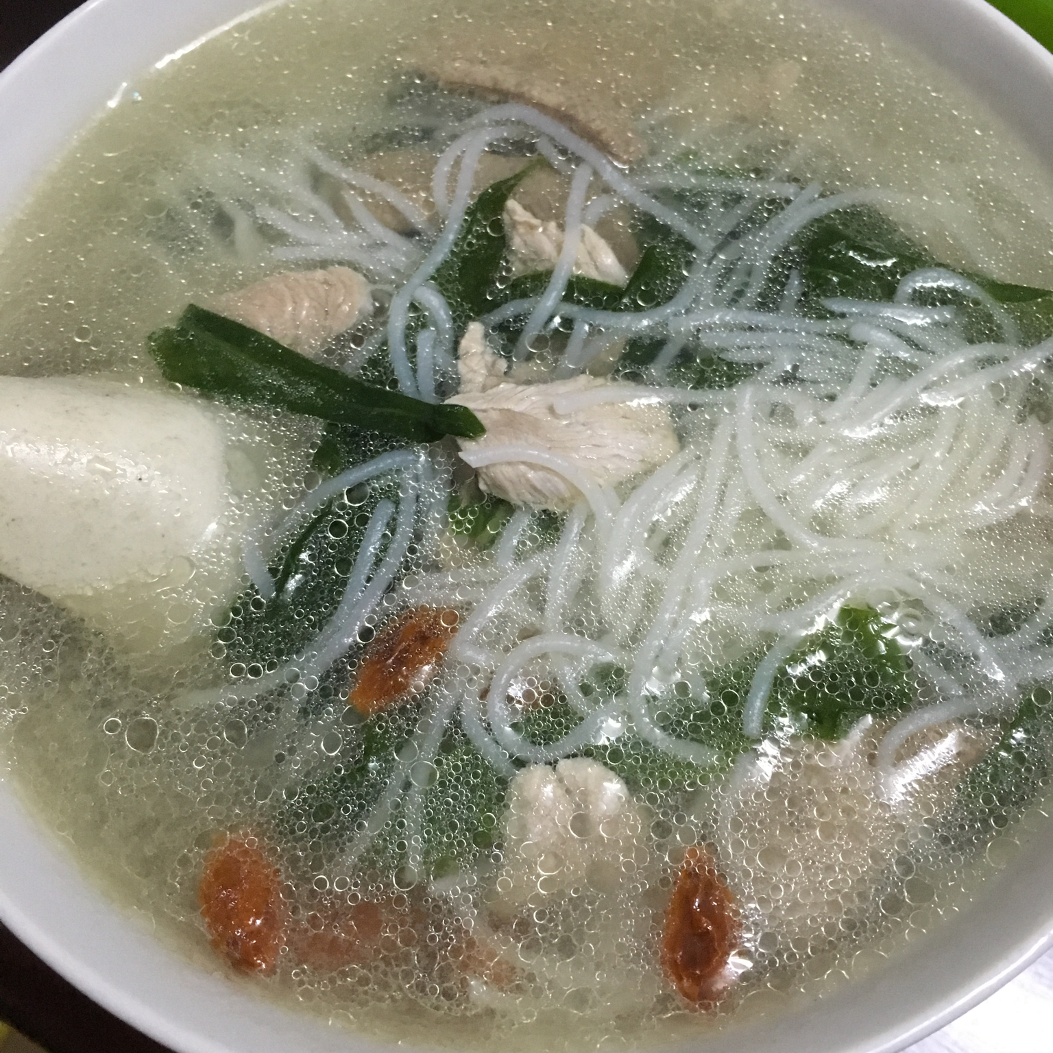 超简单客家三及第汤米粉