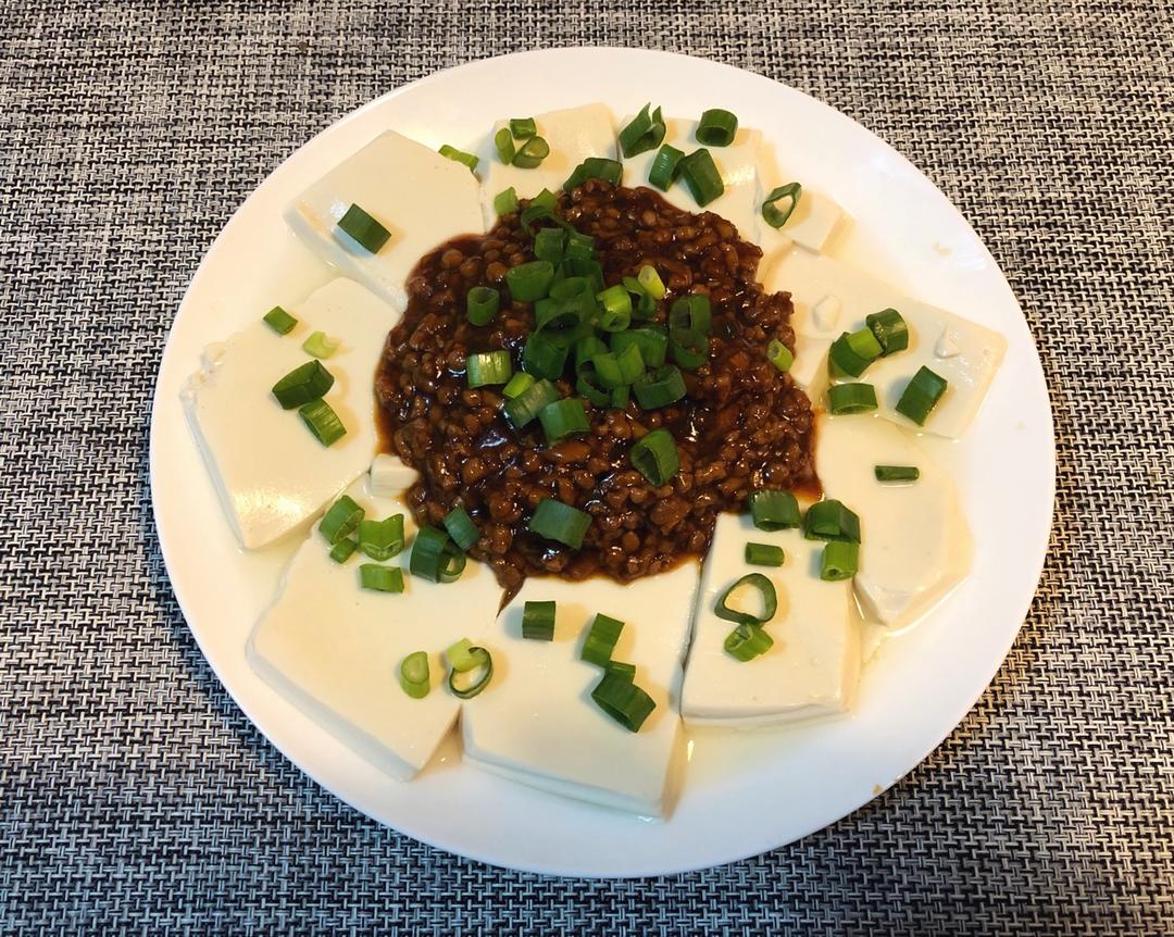 肉末蒸豆腐