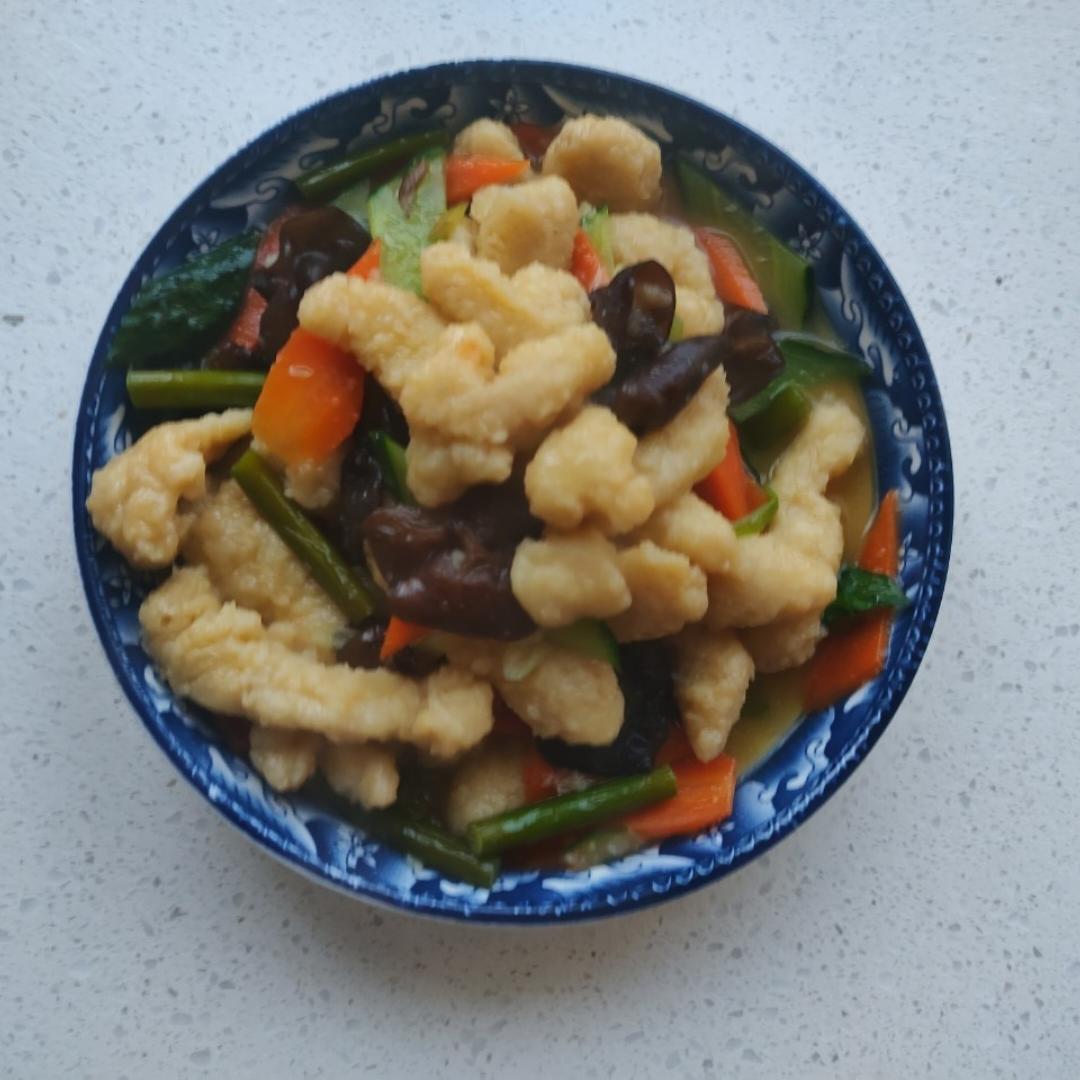 滑溜里脊#滑熘里脊（最简单的做法，吃出小时候的味道）