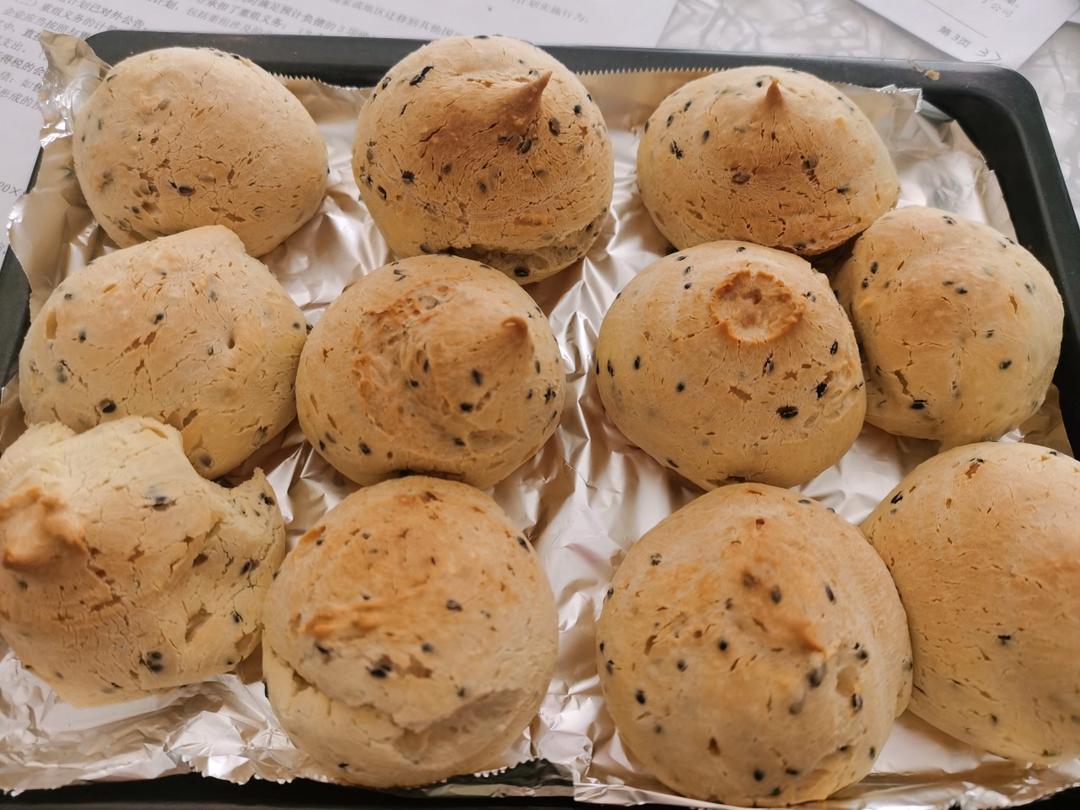 不用预拌粉的麻薯包（个个空心）