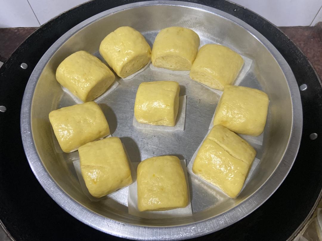 枣泥南瓜馒头