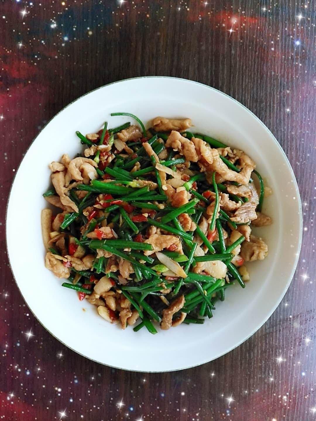 京京711做的韭花炒肉