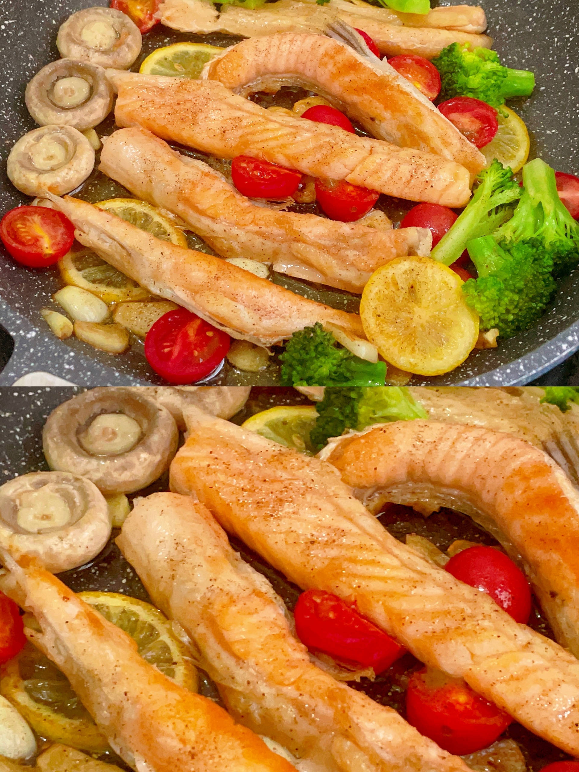 地中海健康饮食 香煎三文鱼的做法