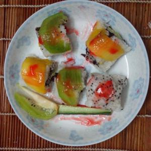 水果寿司的做法 步骤8