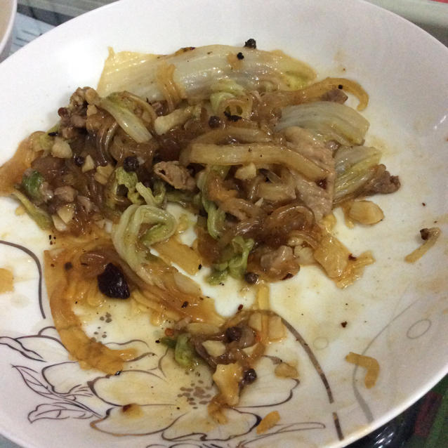 白菜炖粉条
