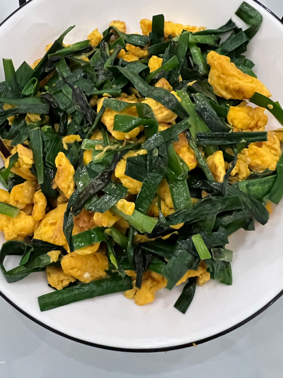 韭菜炒鸡蛋——三分钟快手下饭菜 掌握火候的秘诀