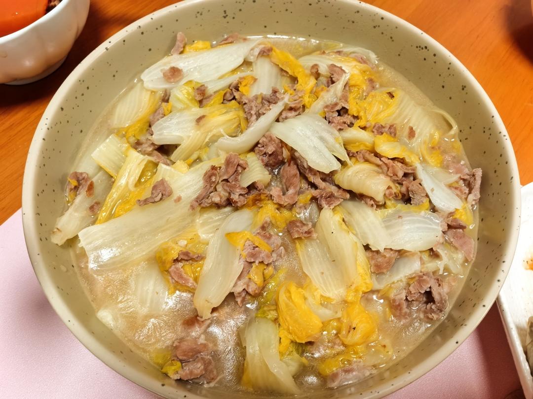 烂糊肉丝-大白菜加里脊肉烂糊糊的才好吃，原来成功就靠那3勺！