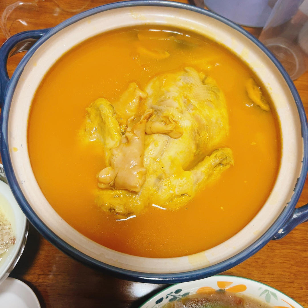 【金汤花胶鸡】附大厨亲授的鱼胶快速泡发法