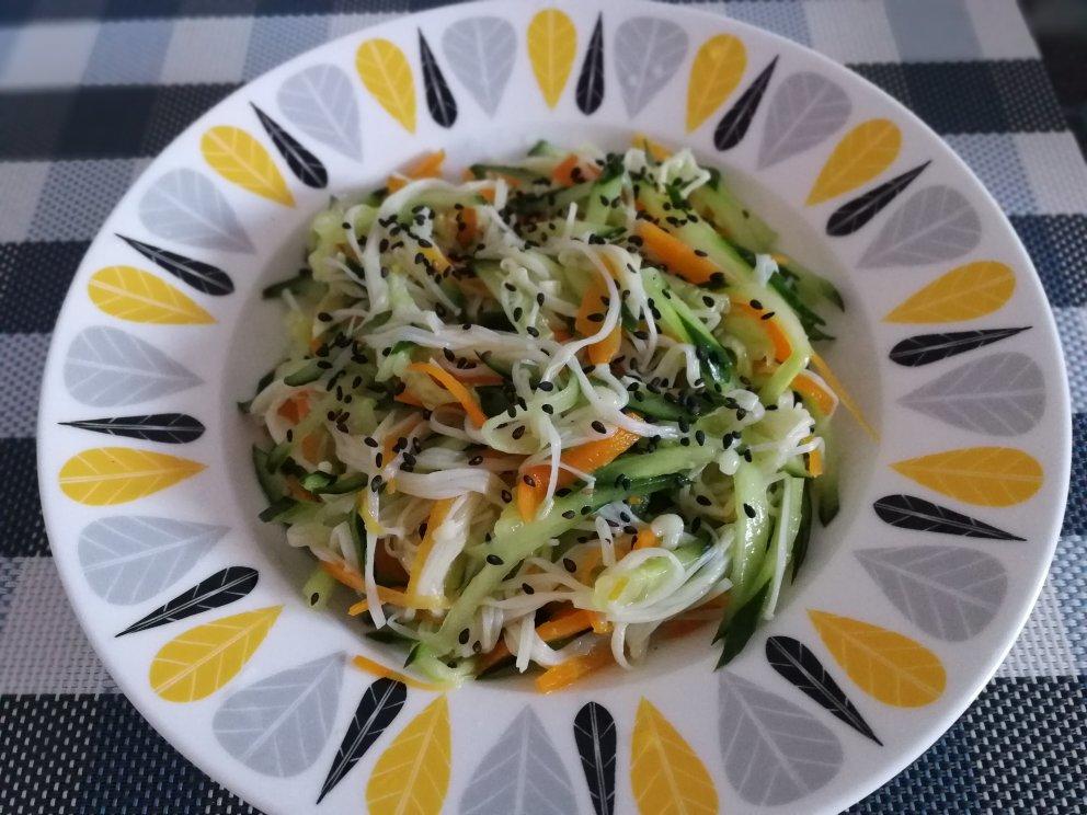 凉拌金针菇