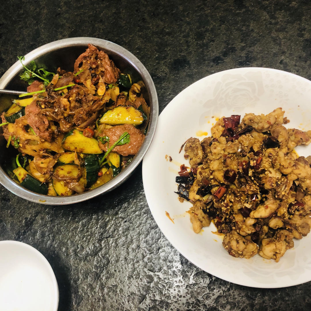 完全停不下来的辣子兔（干煸兔）