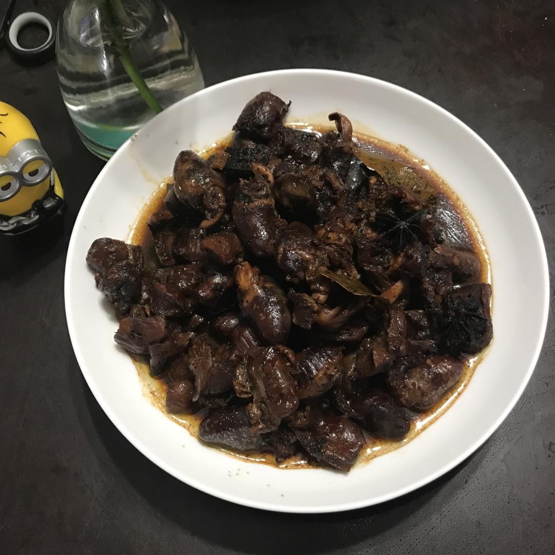 卤鸡心