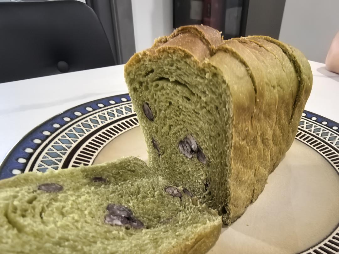 北海道抹茶蜜豆吐司