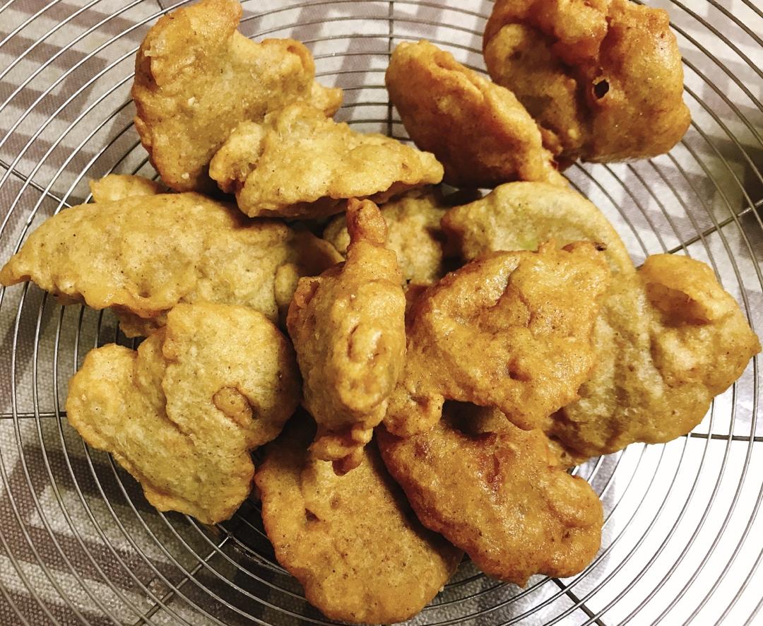 一起用餐吧—油炸鸡蛋泡泡