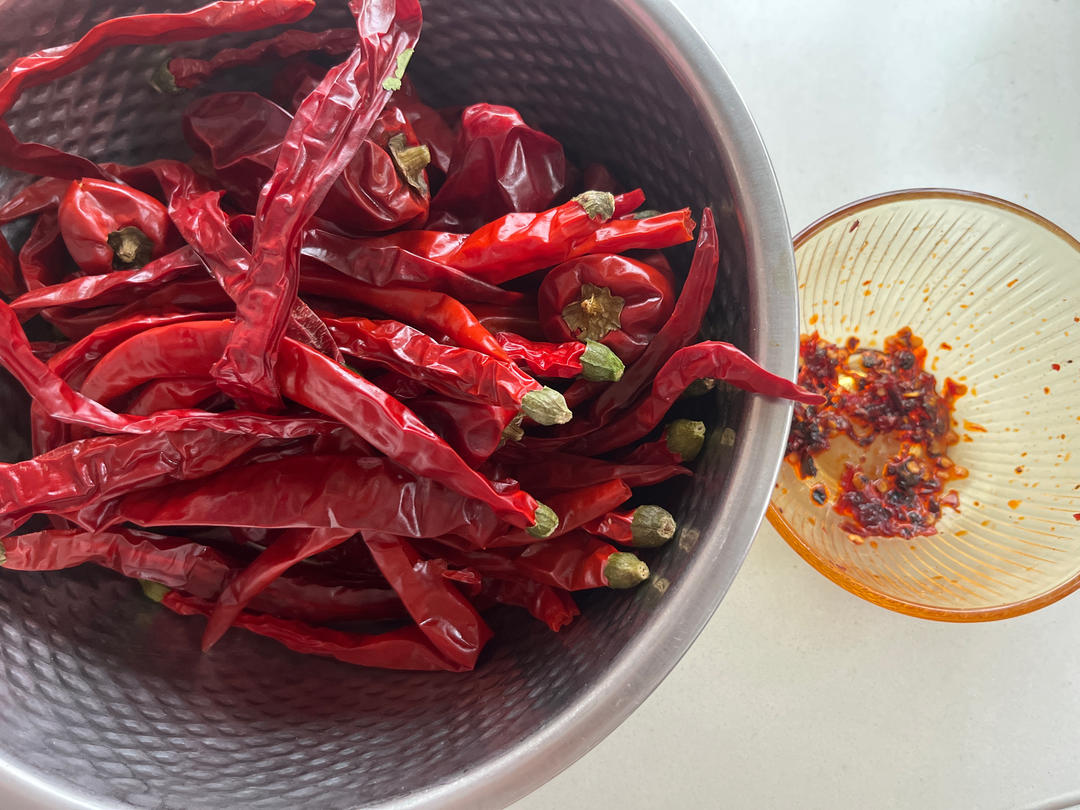 干辣椒自制辣椒酱