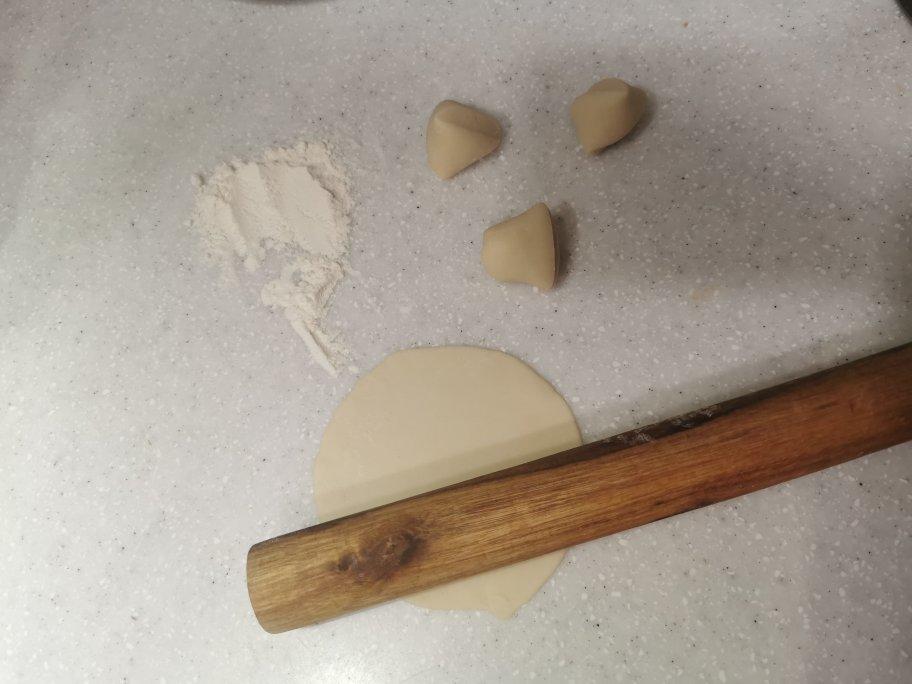 手工揉面三分钟，又韧又薄又好包的饺子皮