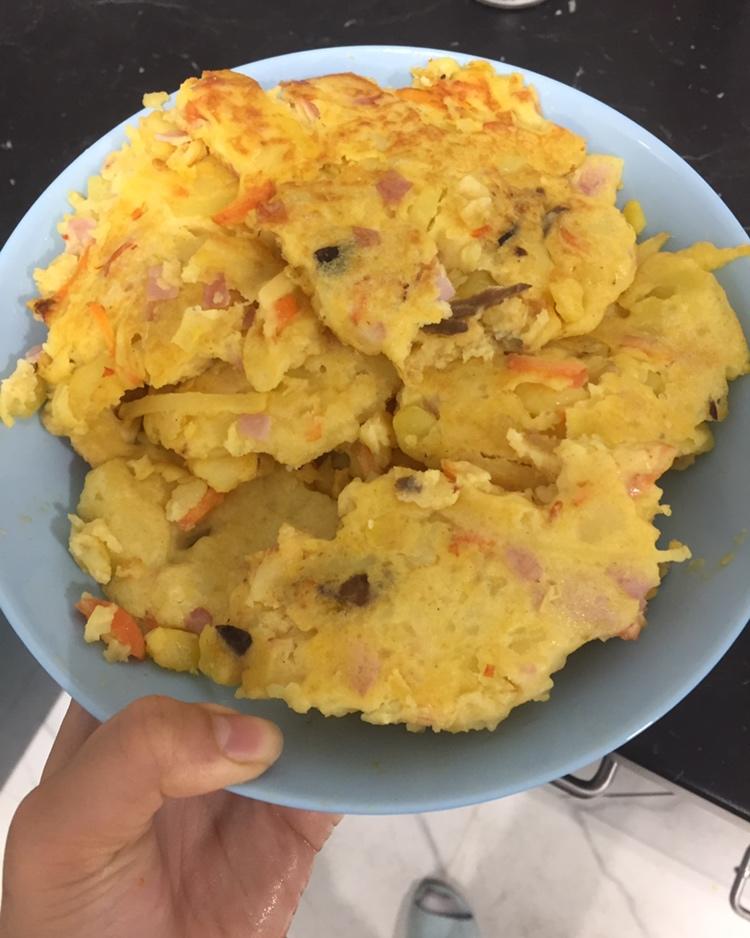 快手早餐土豆饼