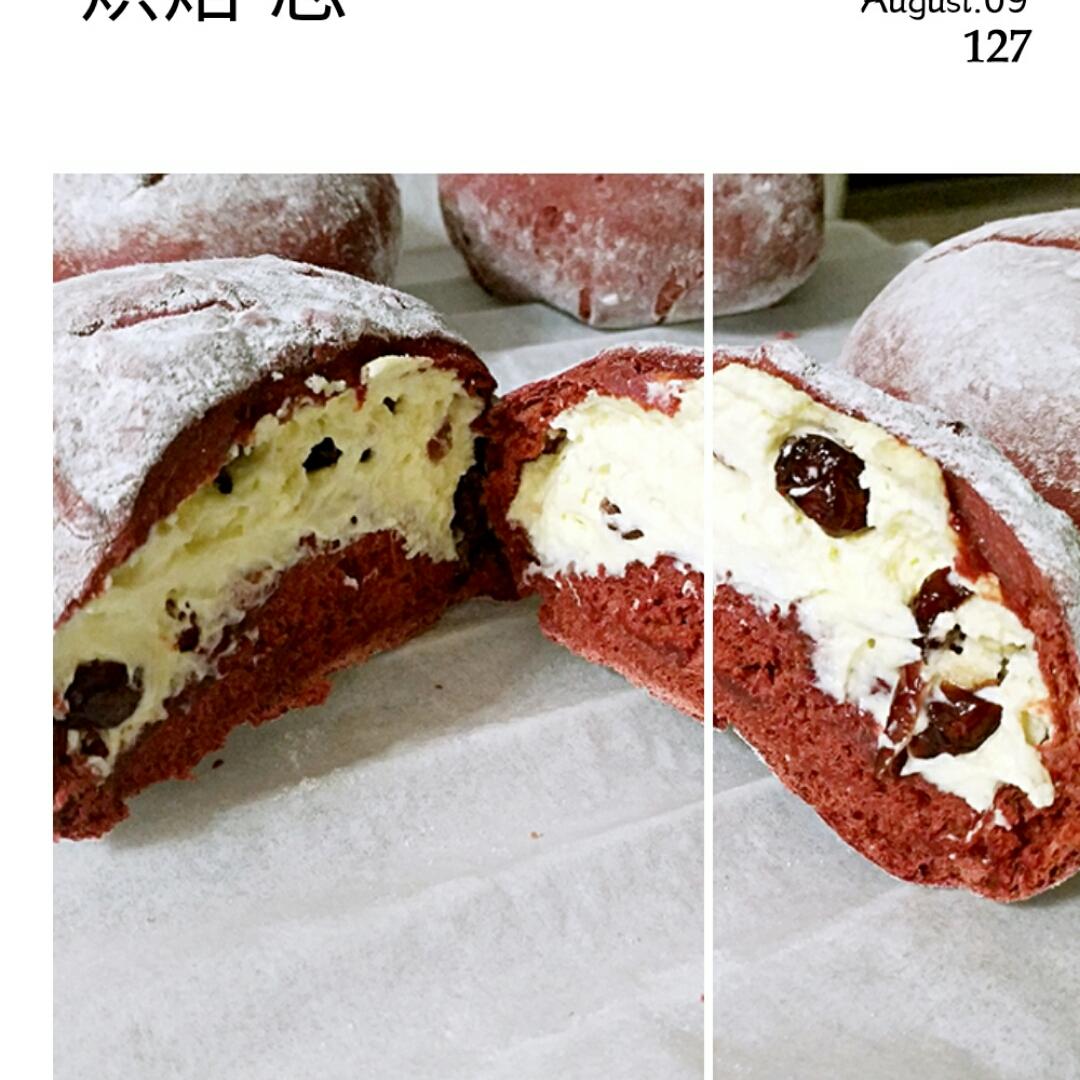 重料红丝绒乳酪软欧