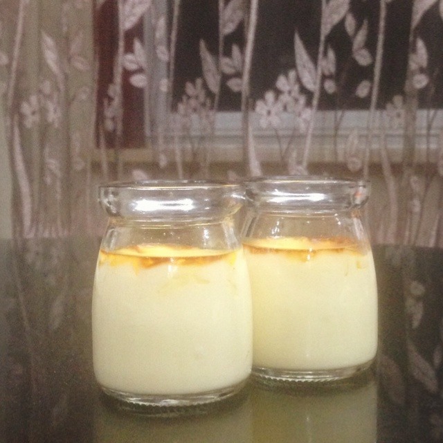 Crèmebrulée。法式烤布雷。焦糖布丁。