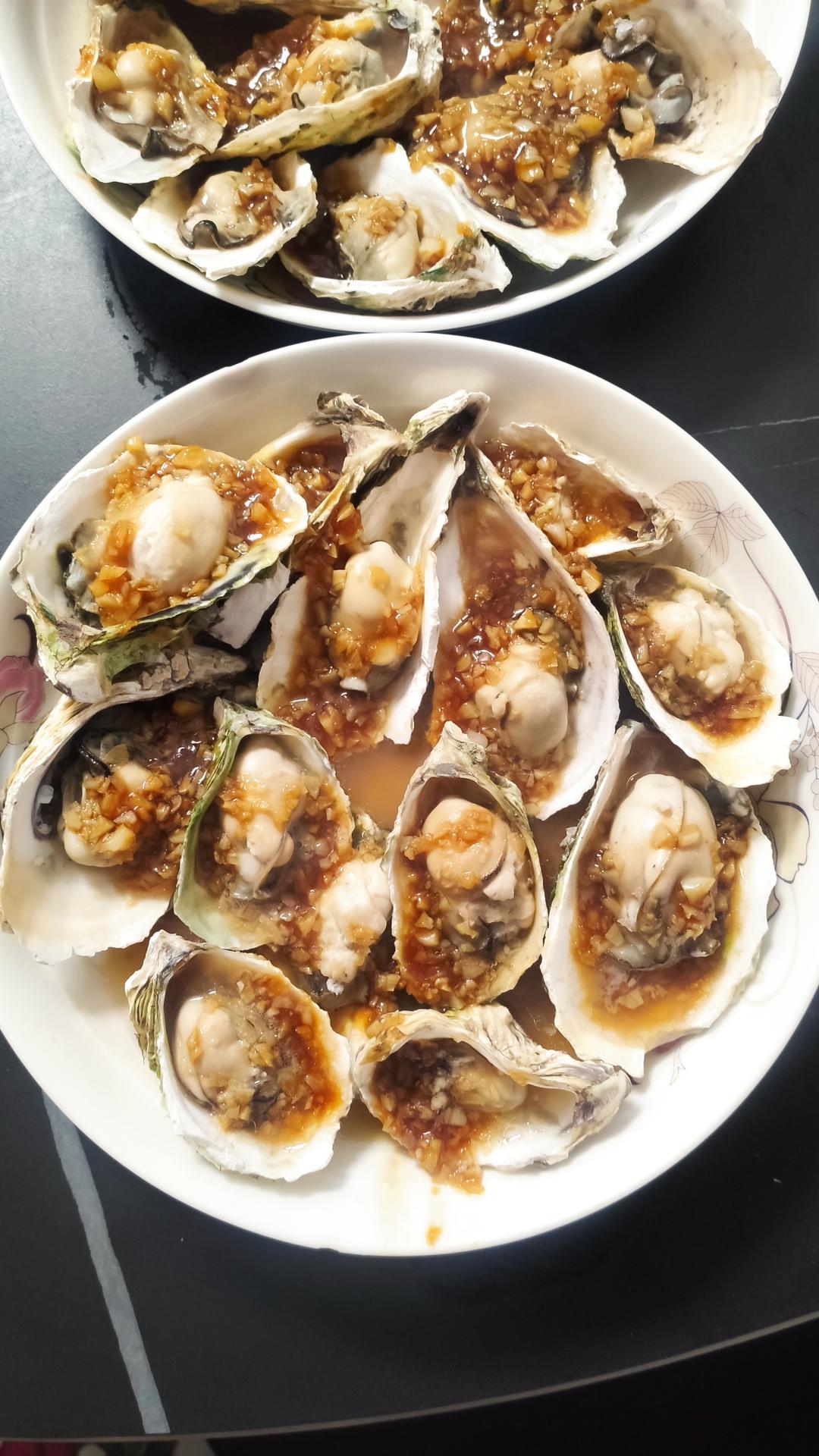 家庭版美味蒜蓉生蚝