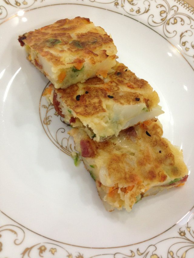 土豆火腿早餐饼