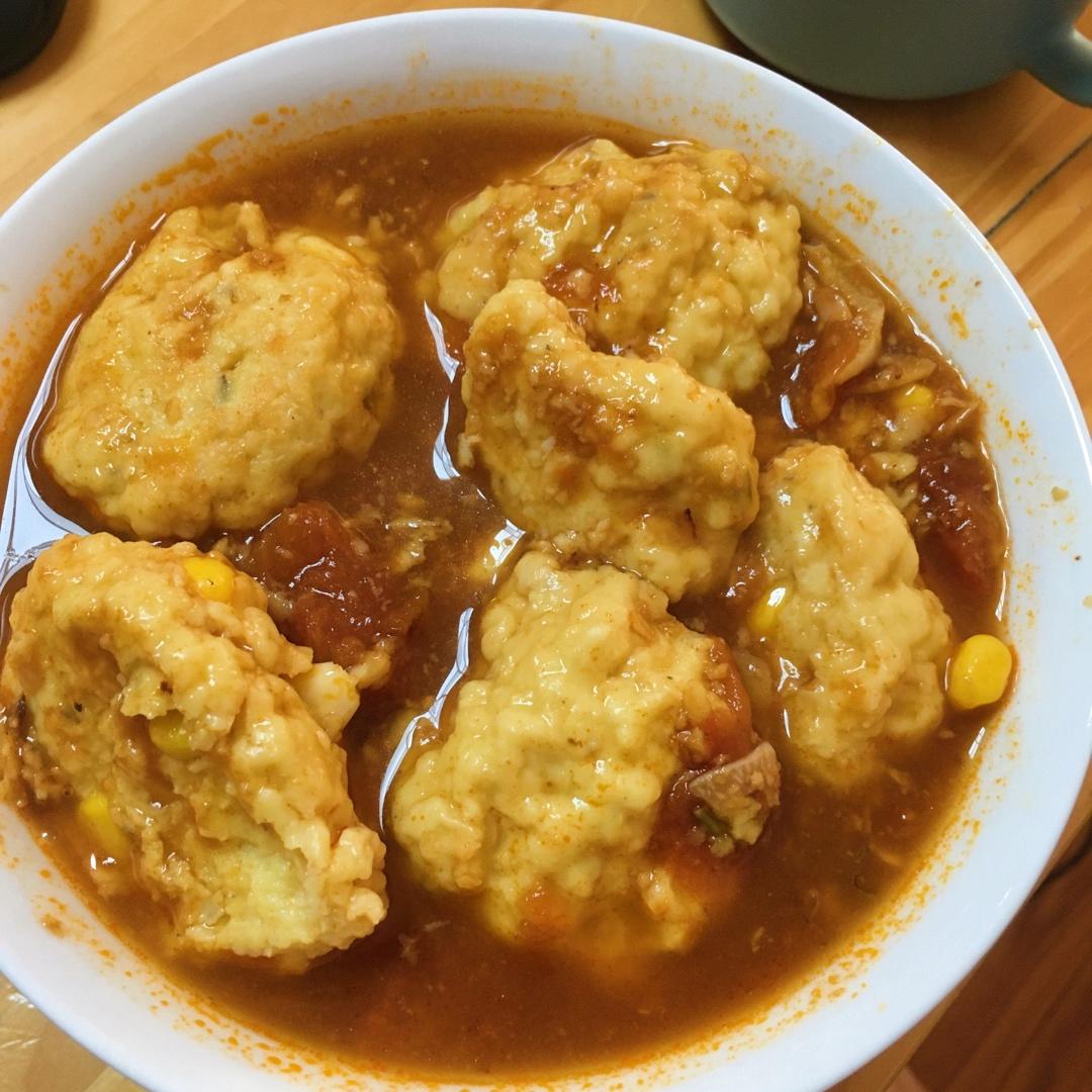 番茄鸡肉丸