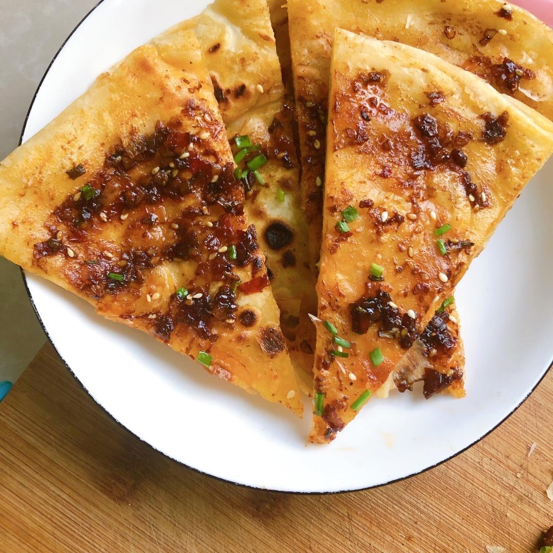 酥的掉渣的酱香饼，老公说都可以开店啦