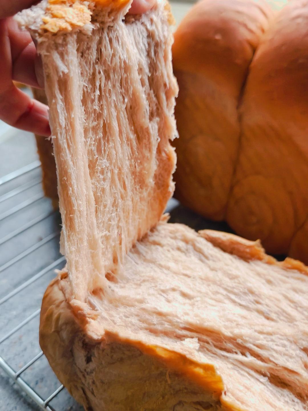 纯奶手撕吐司的做法 步骤1