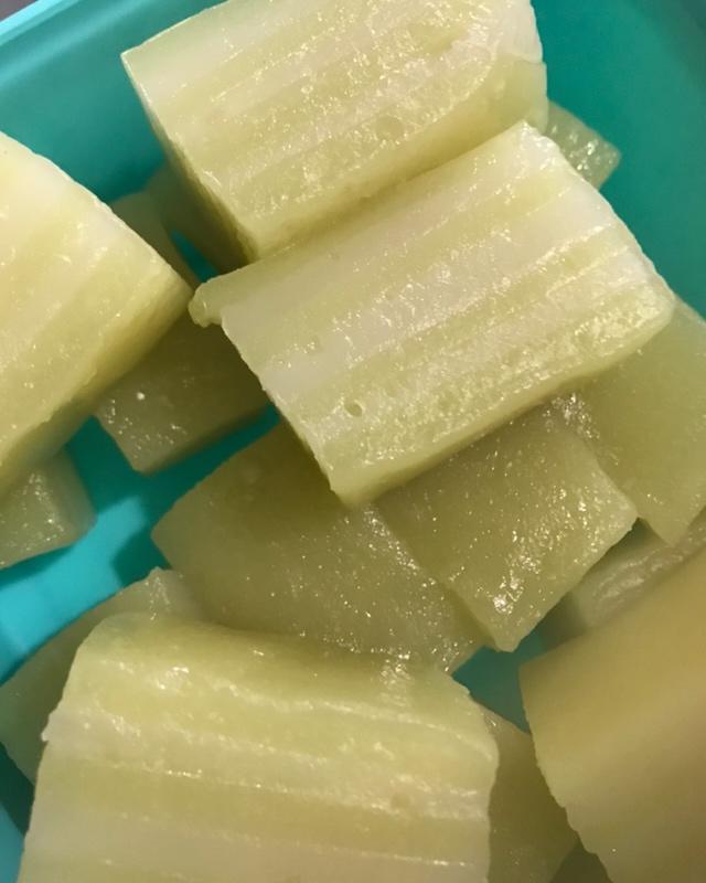 斑斓椰汁千层糕（一点不粘木薯粉版）